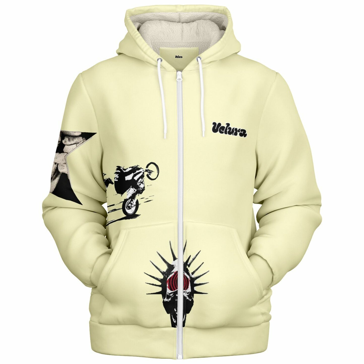 Microfleece Ziphoodie - Cant Rush Greatness Drop