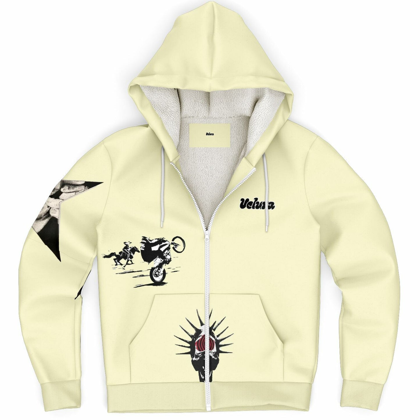 Microfleece Ziphoodie - Cant Rush Greatness Drop