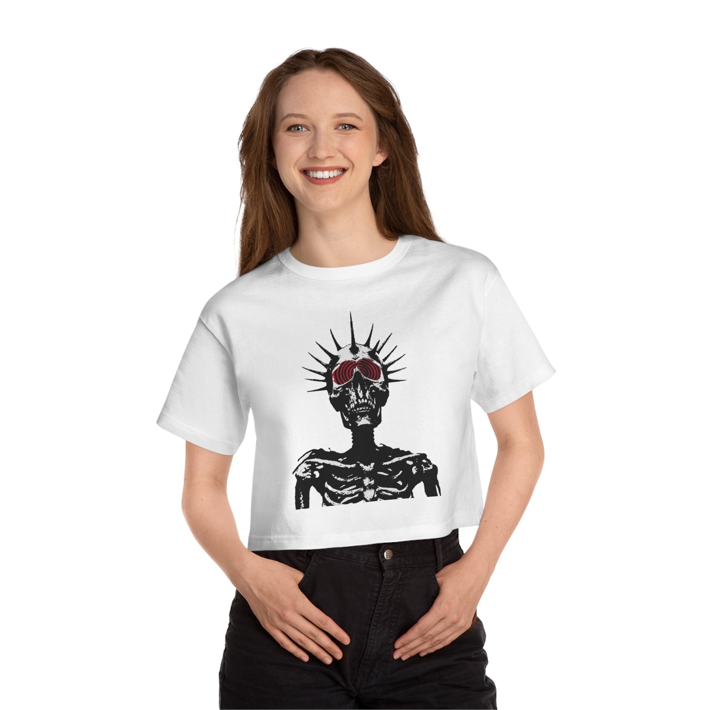 Cropped T-Shirt - Cant Rush Greatness