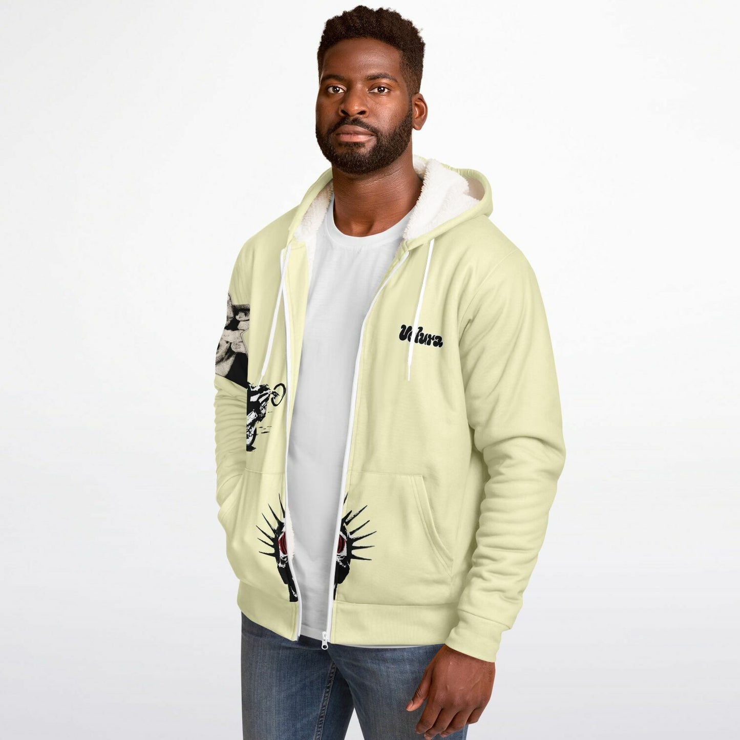 Microfleece Ziphoodie - Cant Rush Greatness Drop