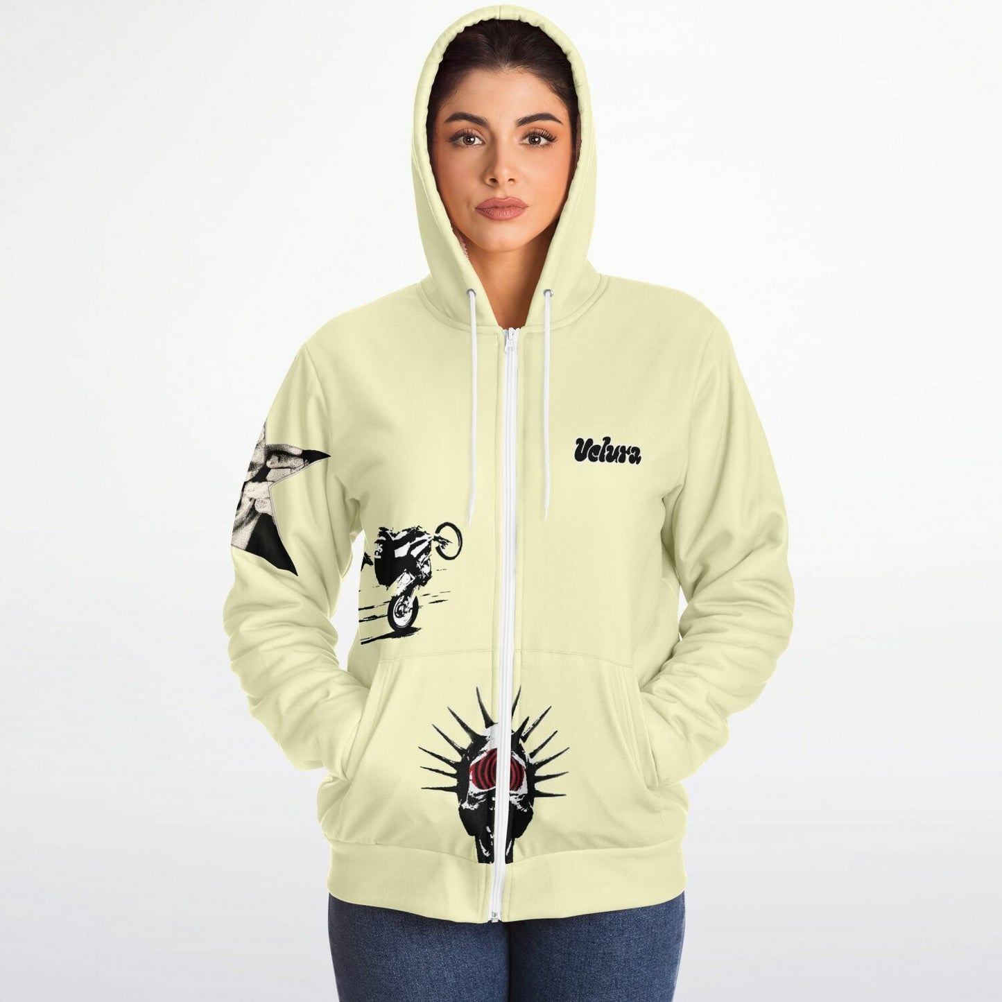 Microfleece Ziphoodie - Cant Rush Greatness Drop